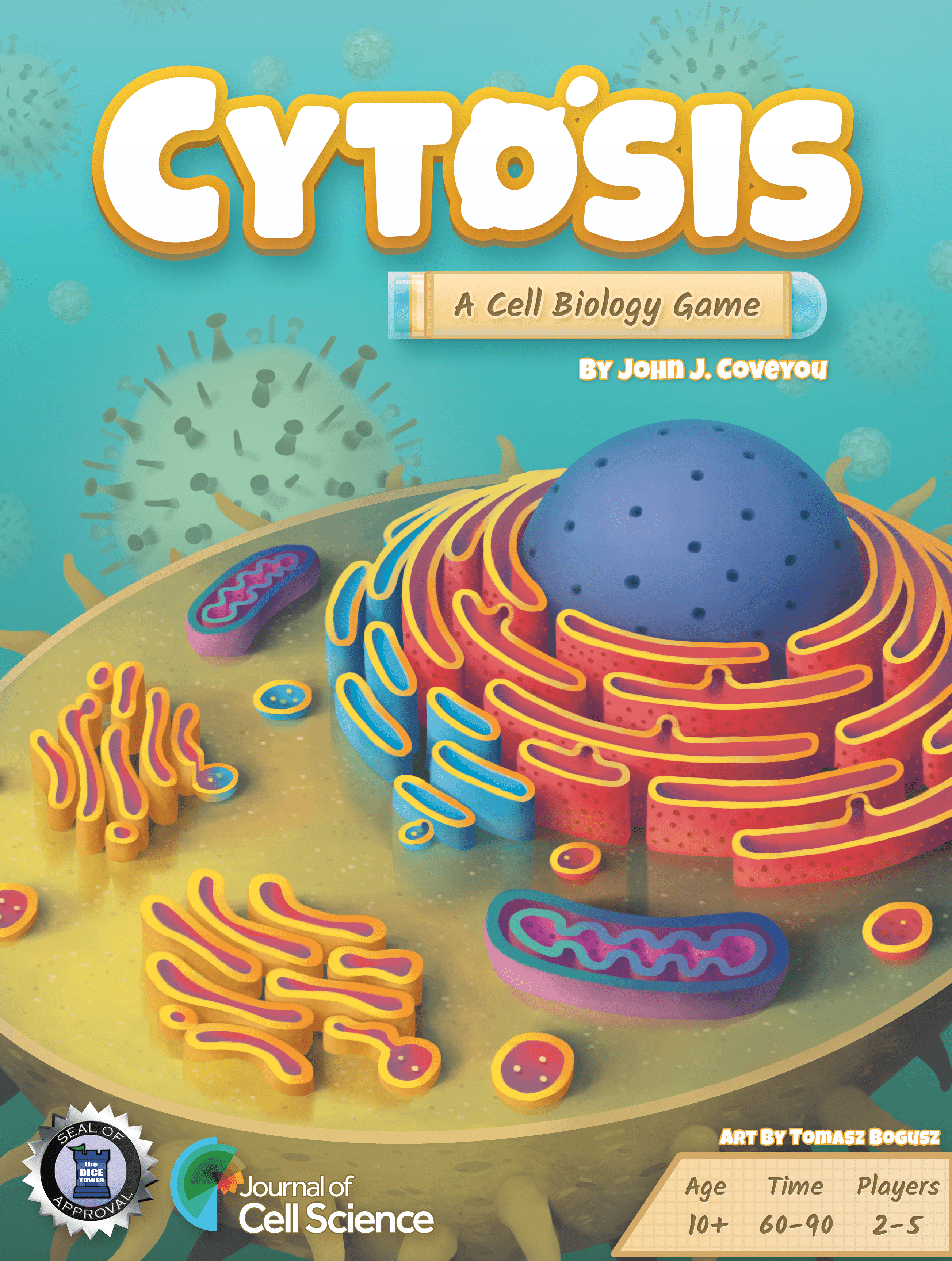 Cytosis: A Cell Biology Board Game Image