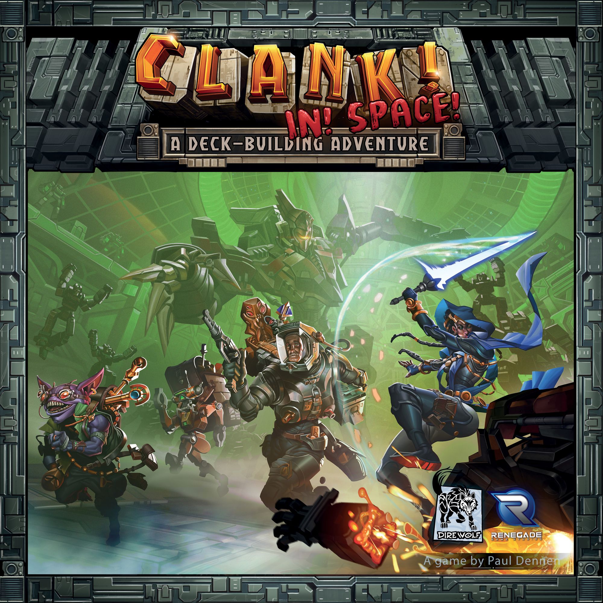 Clank! In! Space!: A Deck-Building Adventure Image