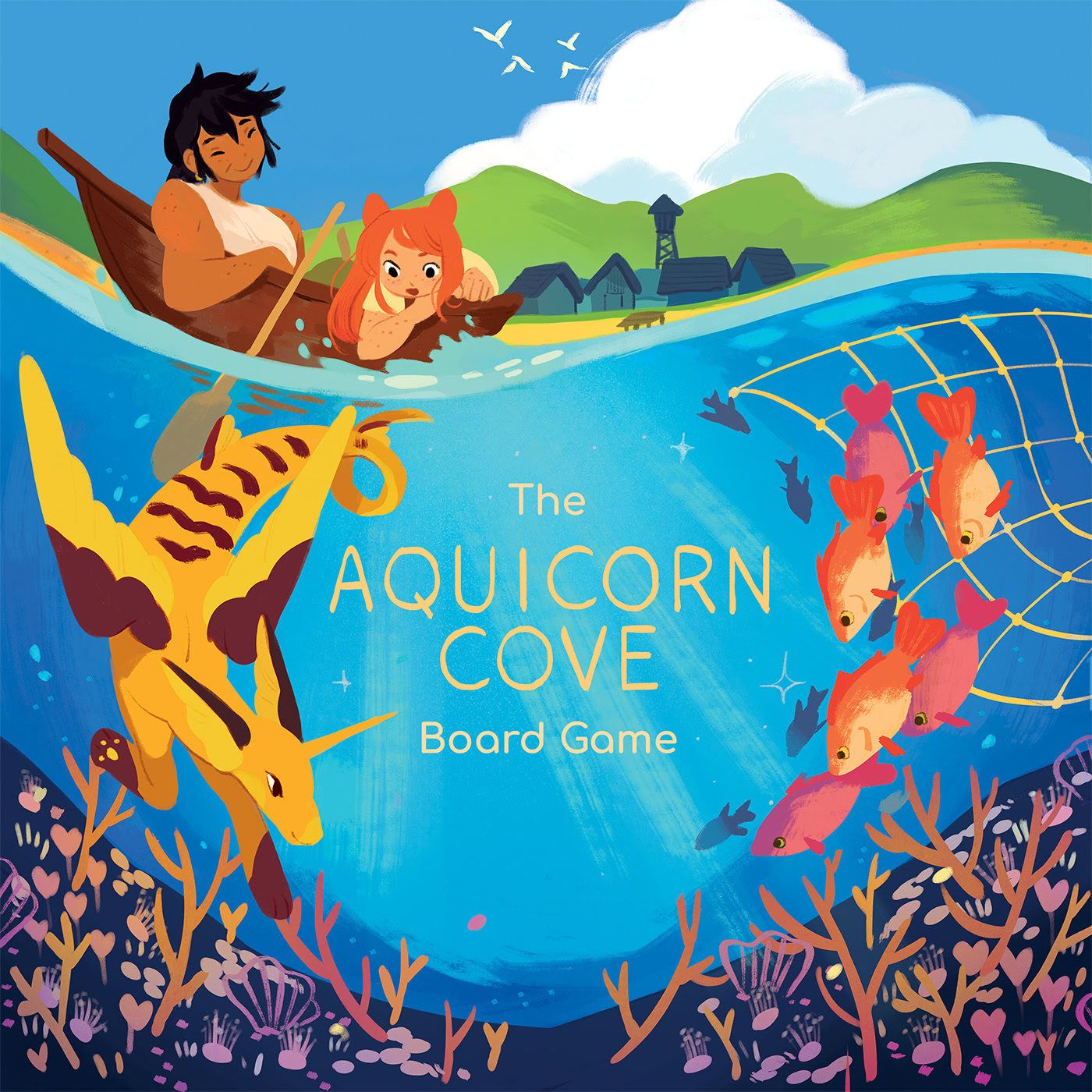 The Aquicorn Cove Board Game Image