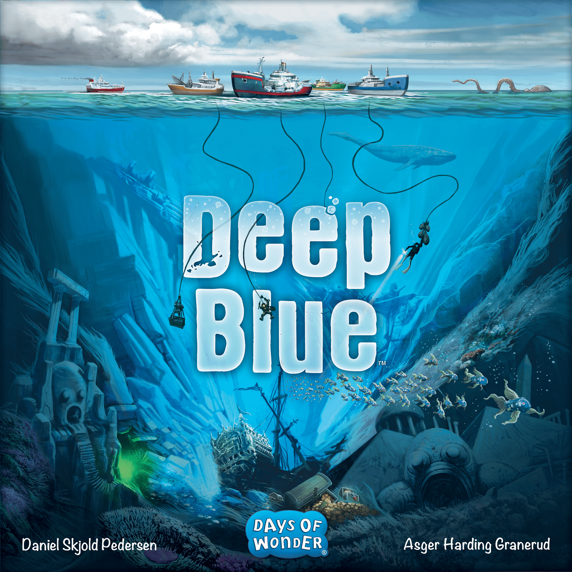 Deep Blue Image