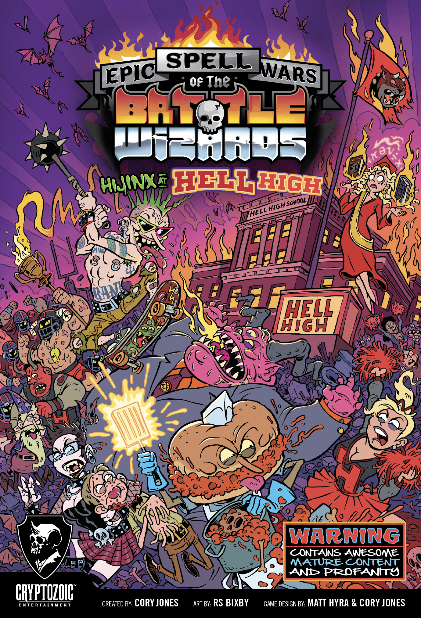 Epic Spell Wars of the Battle Wizards: Hijinx at Hell High Image