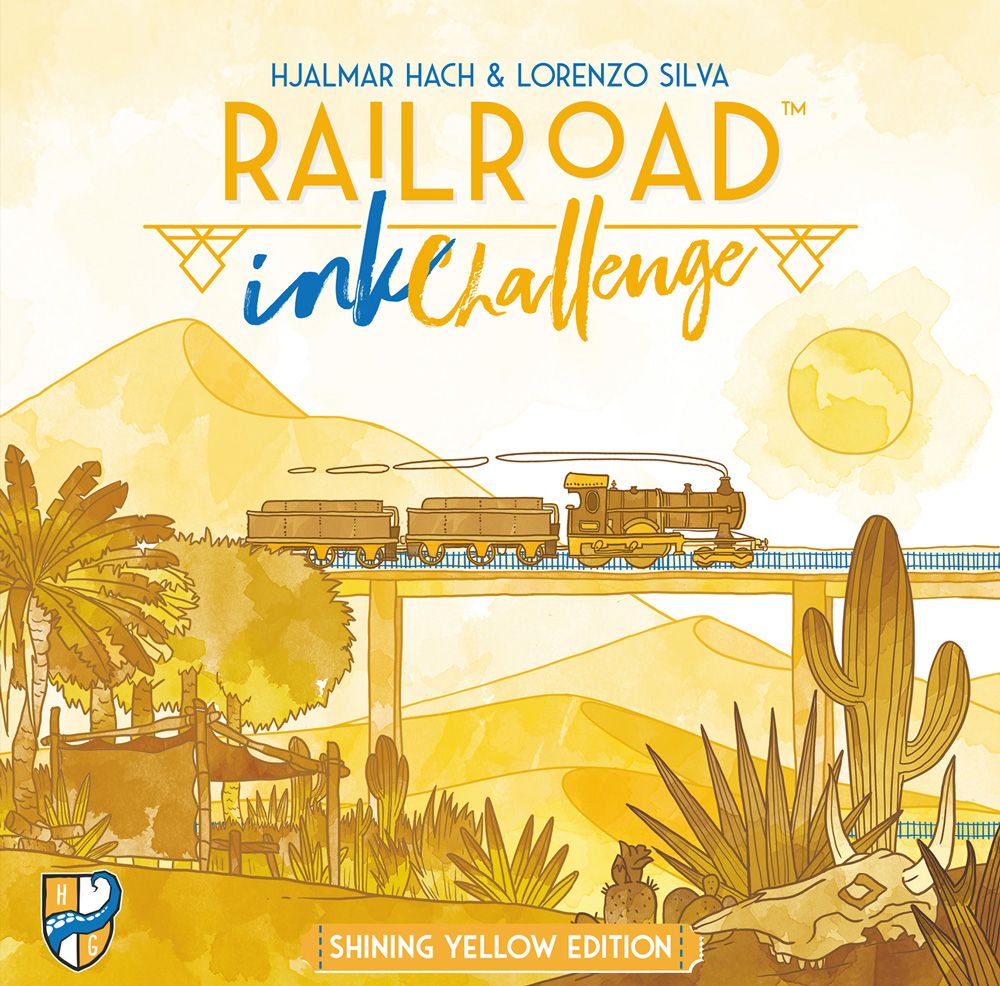 Railroad Ink Challenge: Shining Yellow Edition Image