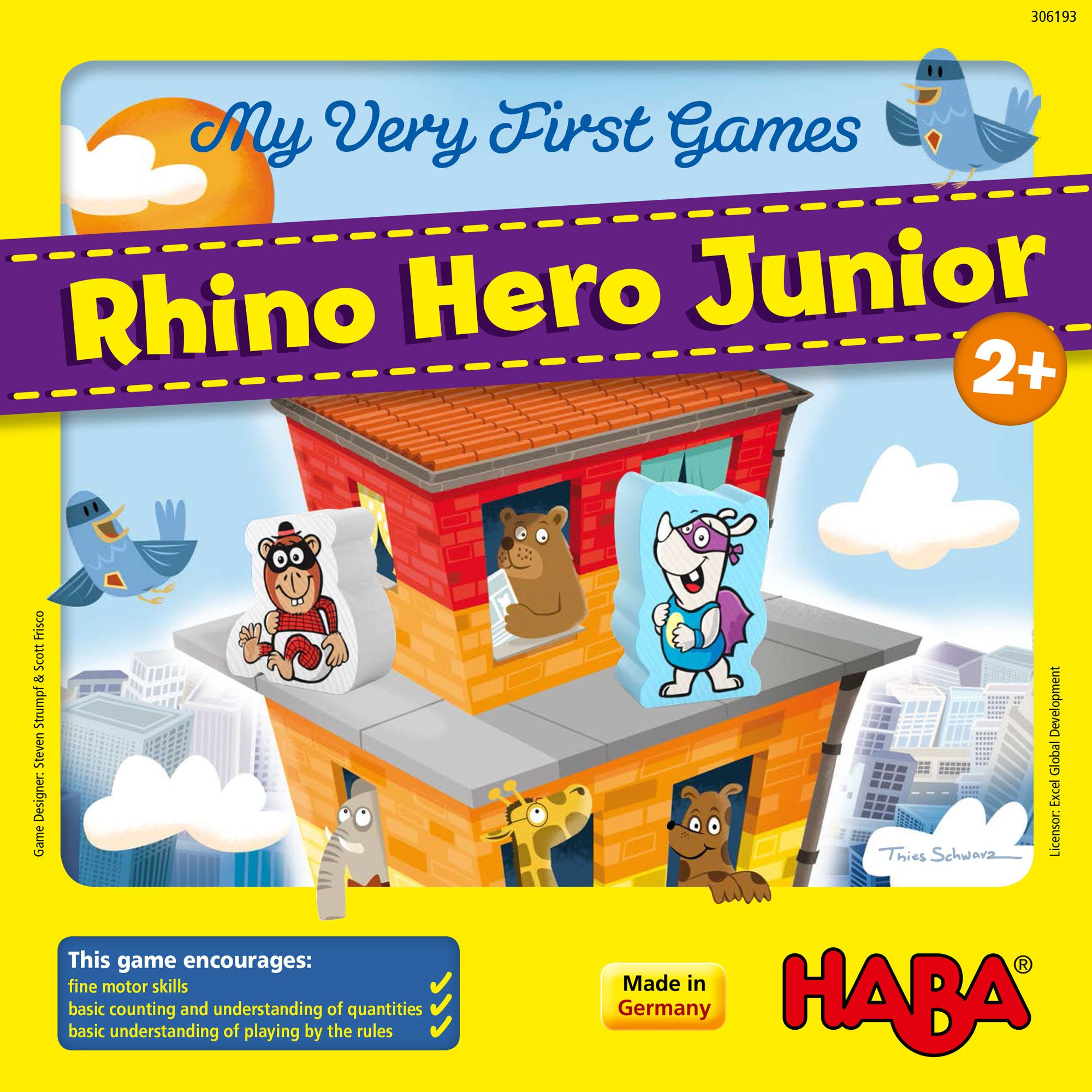 My Very First Games: Rhino Hero Junior Image
