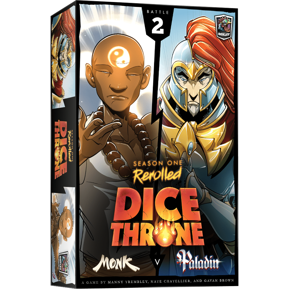 Dice Throne: Season One ReRolled – Monk v. Paladin Image