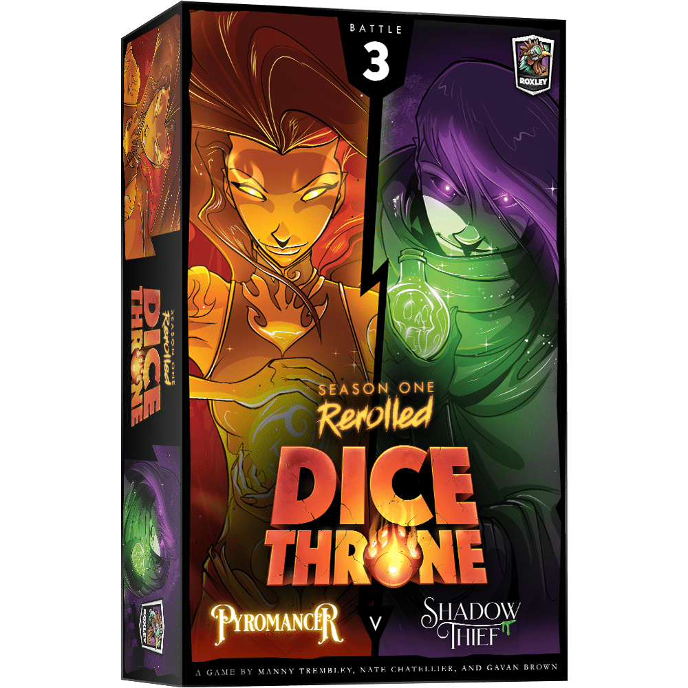 Dice Throne: Season One ReRolled – Pyromancer v. Shadow Thief Image