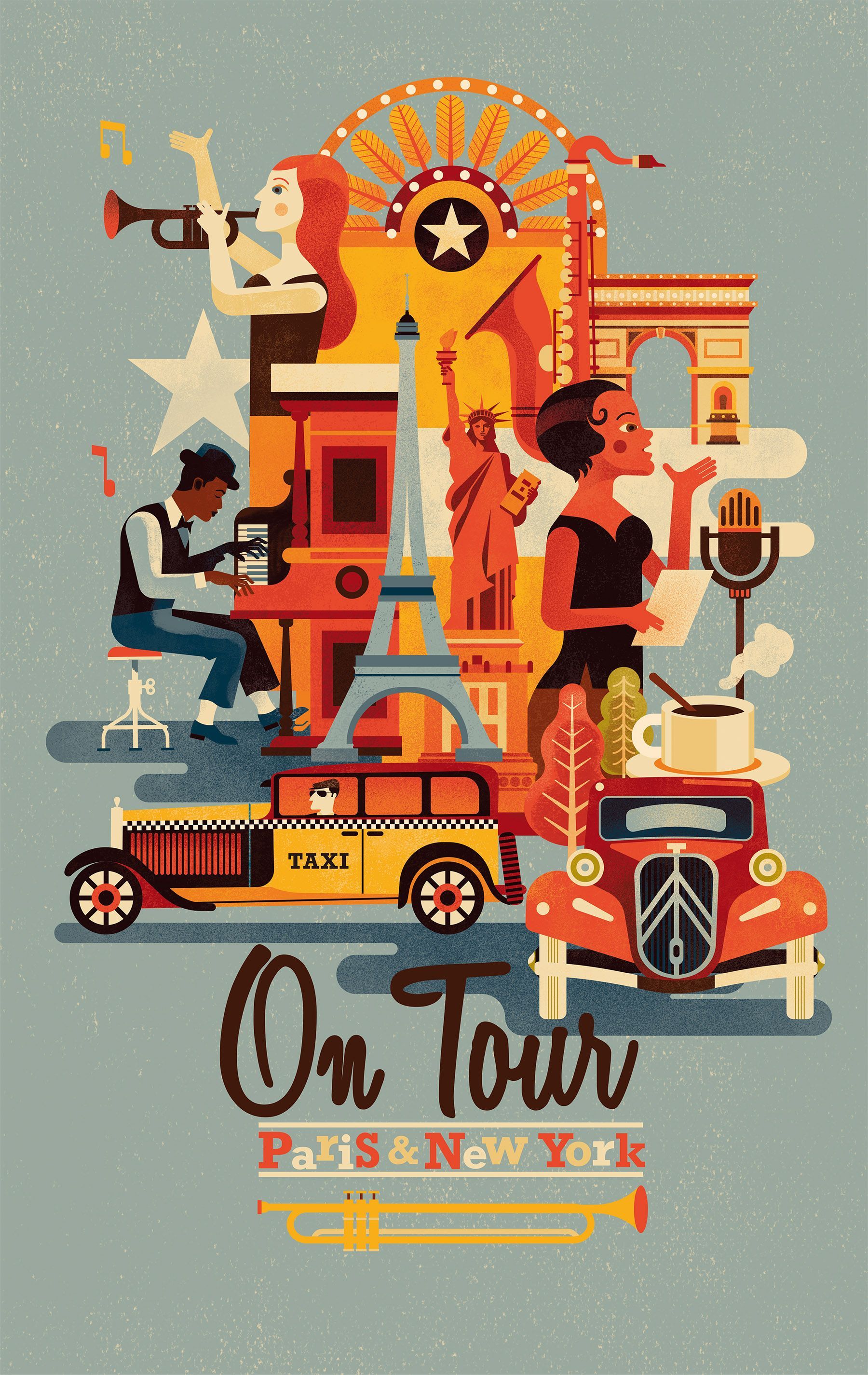 On Tour: Paris and New York Image